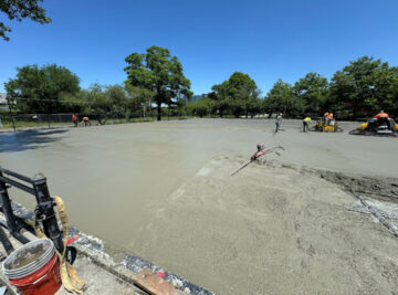 Reconstruction of East & West Practice Tennis Courts